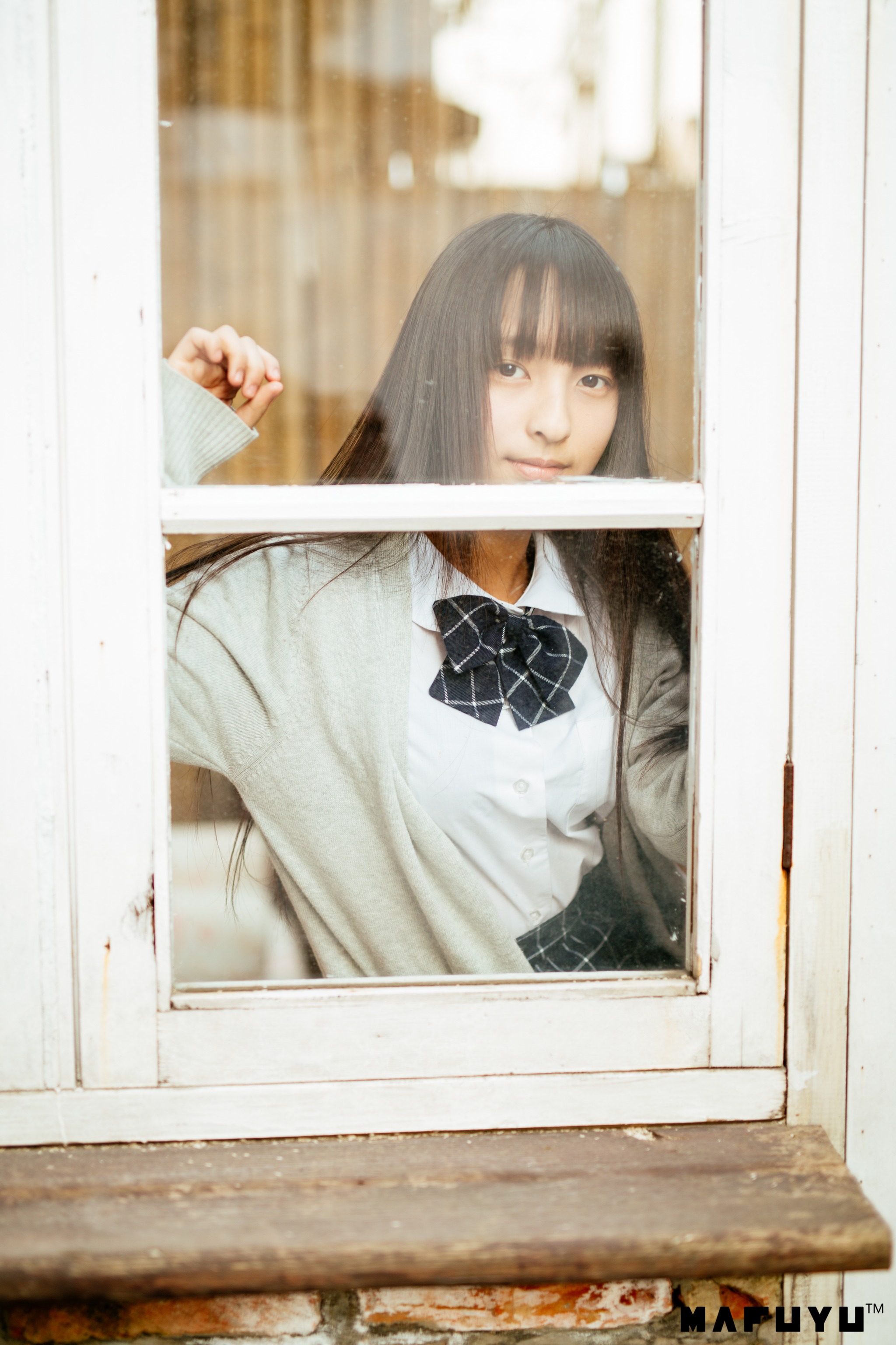 图片[1]-神楽坂真冬 – NO.004 JK制服-第二版[47P]-XikXak